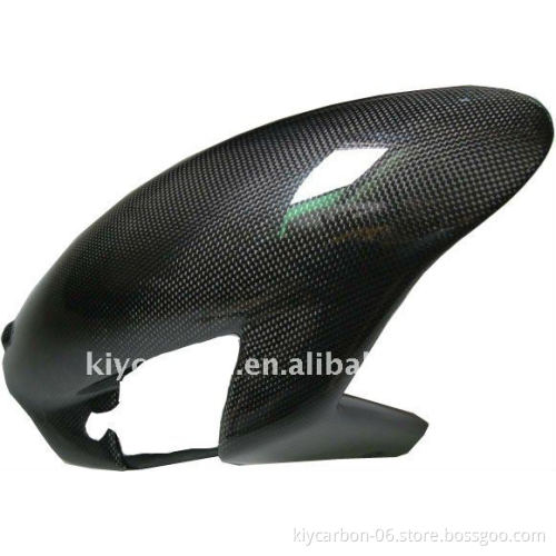 Carbon motorcycle parts front fender